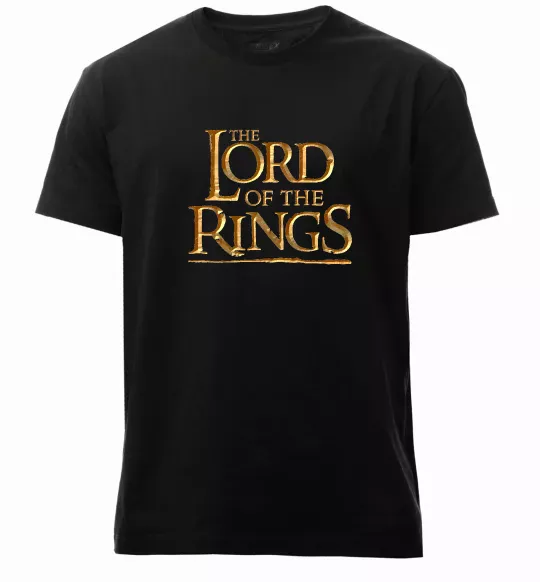Мужская премиум футболка The Lord of the Rings Черный фото