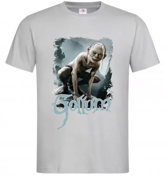 Чоловіча футболка Gollum Сірий фото