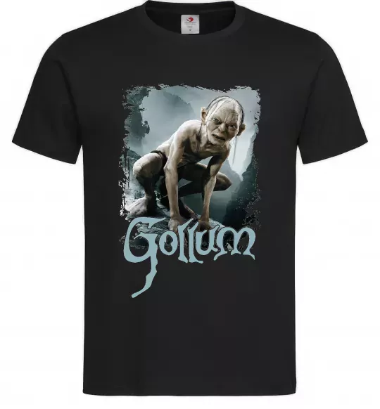 Чоловіча футболка Gollum Чорний фото