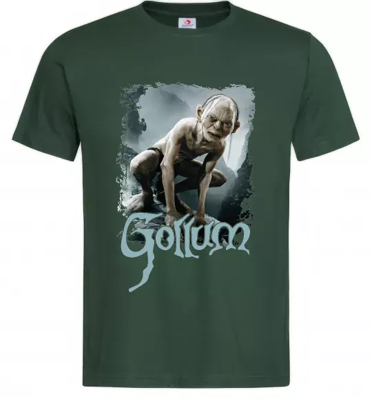 Чоловіча футболка Gollum Темно-зелений фото