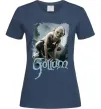 Жіноча футболка Gollum Темно-синій фото