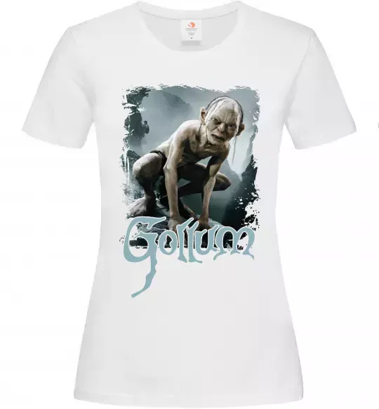 Жіноча футболка Gollum Білий фото