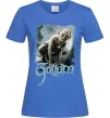 Жіноча футболка Gollum Яскраво-синій фото