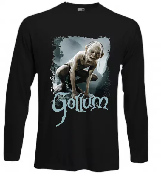 Лонгслів Gollum Чорний фото