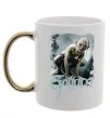 Чашка с цветной ручкой Gollum Золото фото