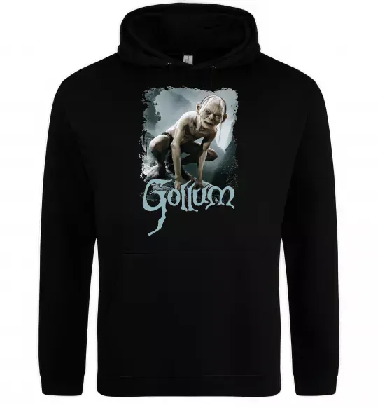Чоловіча толстовка (худі) Gollum Чорний фото