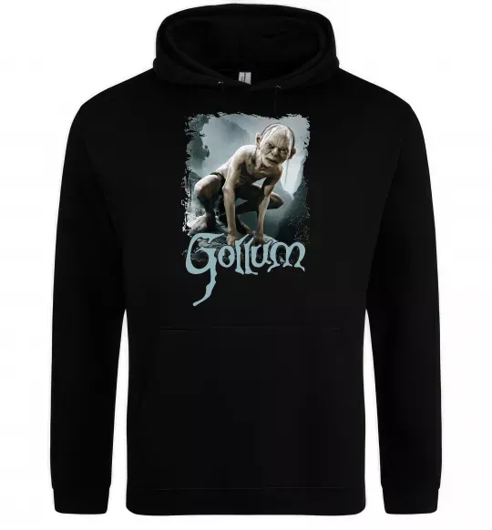 Женская толстовка (худи) Gollum Черный фото