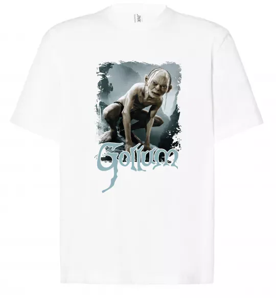 Футболка Оверсайз Gollum Белый фото