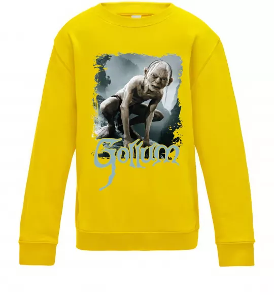 Детский Свитшот Gollum Солнечно желтый фото