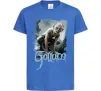 Дитяча футболка Gollum Яскраво-синій фото