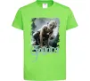 Дитяча футболка Gollum Лаймовий фото