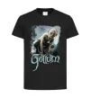 Детская футболка Gollum Черный фото