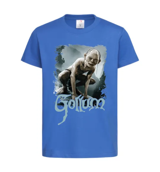 Детская футболка Gollum Ярко-синий фото