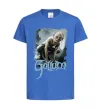 Детская футболка Gollum Ярко-синий фото