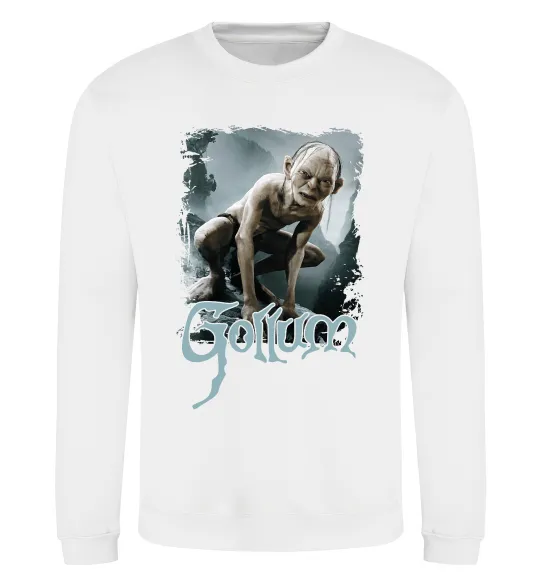 Світшот Gollum Білий фото