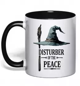 Чашка з кольоровою ручкою