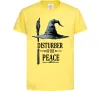 Детская футболка Disturber of the peace Лимонный фото