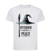 Дитяча футболка Disturber of the peace Білий фото