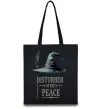 Эко-сумка Disturber of the peace Черный фото