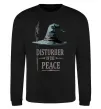 Свитшот Disturber of the peace Черный фото