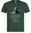 Мужская футболка Disturber of the peace Темно-зеленый Мужская футболка Disturber of the peace Темно-зеленый фото