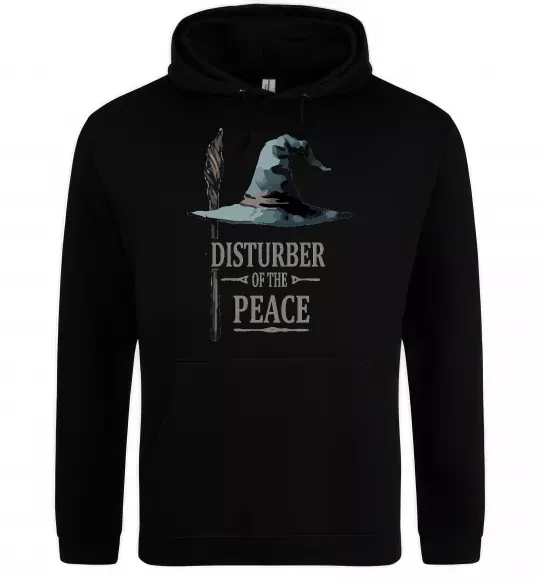 Женская толстовка (худи) Disturber of the peace Черный фото