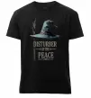 Чоловіча преміум футболка Disturber of the peace Чорний фото