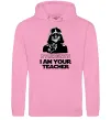 Мужская толстовка (худи) Students I am your teacher Розовый фото