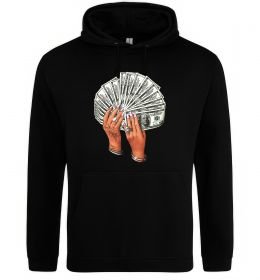 Женская толстовка (худи) Бакси в жіночих руках