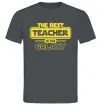 Чоловіча футболка The best teacher in the Galaxy Графіт фото