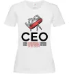 Жіноча футболка СЕО мультитул Білий фото