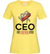 Жіноча футболка СЕО мультитул Лимонний фото