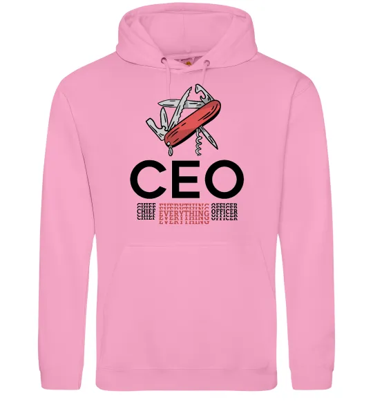 Жіноча толстовка (худі) СЕО мультитул Рожевий фото