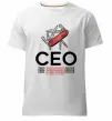 Чоловіча преміум футболка СЕО мультитул Білий фото