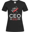 Жіноча футболка СЕО мультитул Чорний фото