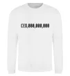 Світшот CEO 000 Білий фото