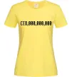Жіноча футболка CEO 000 Лимонний Жіноча футболка CEO 000 Лимонний фото