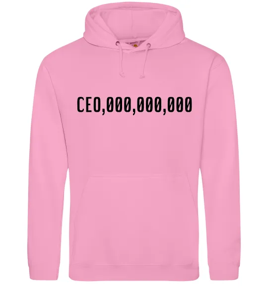 Женская толстовка (худи) CEO 000 Розовый фото