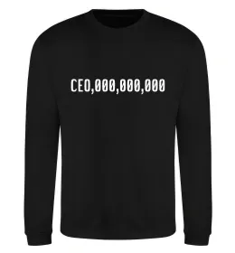 Свитшот CEO 000 Черный фото