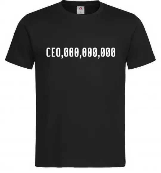 Мужская футболка CEO 000 Черный фото