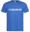 Мужская футболка CEO 000 Ярко-синий фото