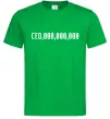 Мужская футболка CEO 000 Зеленый фото