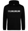 Жіноча толстовка (худі) CEO 000 Чорний фото