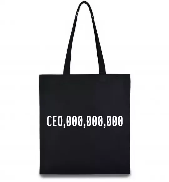 Еко-сумка CEO 000 Чорний фото
