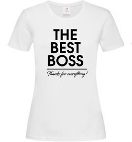 Жіноча футболка The best Boss