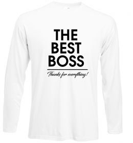 Лонгслив The best Boss