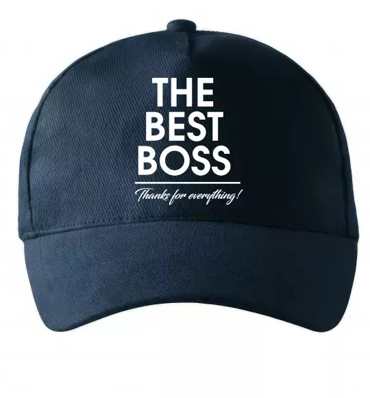 Кепка The best Boss Темно-синій фото