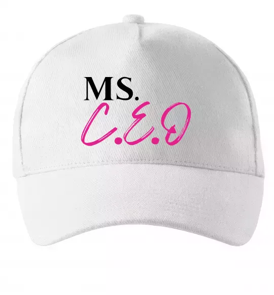 Кепка MS CEO Белый фото