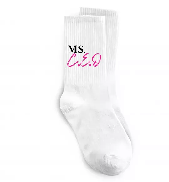 Шкарпетки MS CEO Білий фото