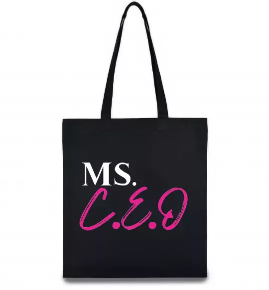 Еко-сумка MS CEO Чорний фото